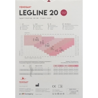 Venosan Legline 20 A-ghz L Black 1 Paar