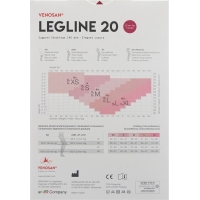 Venosan Legline 20 A-ghz L Sahara 1 Paar