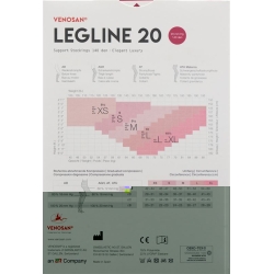 Venosan Legline 20 A-t L Sahara 1 pair