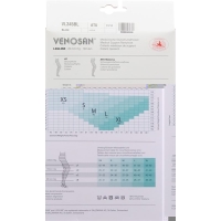 Venosan Legline 20 A-tm L Black 1 Paar