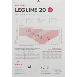 Venosan Legline 20 A-tm L Sahara 1 Paar