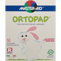Ortopad Occlusionspflaster Regu Weiss Ab 4j 50 Stück