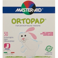 Ortopad Occlusionspflaster Junior Weiss -2j 50 Stück