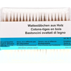 Federa Wattestäbchen Holz 200 Stück