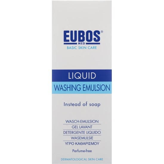 Eubos Seife Liquid Unparfümiert Blau Dosierspender 400ml buy online
