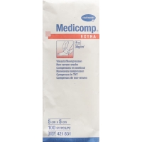 Medicomp Extra Vlieskompressen 5x5cm Nicht Steril 100 Stück