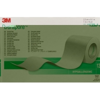 3M Durapore Seide Heftpflaster 25mmx9.14m 12 Stück