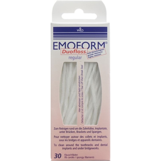 Emoform Duofloss Brücken Regular 30 Stück buy online
