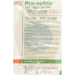 Pro-Ophta Augenverband D Lichtdicht Beige
