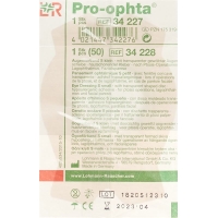 Pro-Ophta Augenverband S Durchsichtig Grösse S