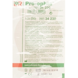 Pro-Ophta Augenverband S Durchsichtig Grösse L