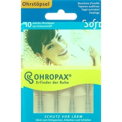 Ohropax Soft Foam plug 10 pieces