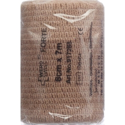 Wero Forte Kompressionsbinde 7m x 8cm Beige