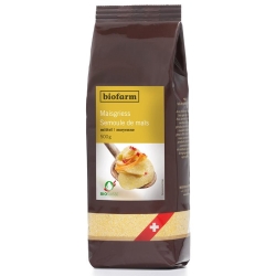 Biofarm Maisgriess Mittel Knospe Beutel 500g