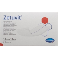 Zetuvit Absorptionsverband 10x10cm 30 Stück