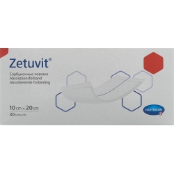Zetuvit Absorptionsverband 10x20cm 30 Stück