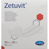 Zetuvit Absorptionsverband 20x20cm 30 Stück