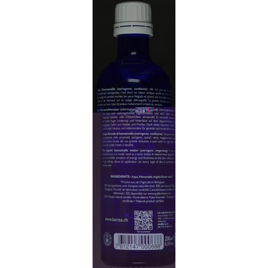 Kart Hamameliswasser Glasflasche 200ml buy online