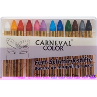 Carneval Color Grease make-up pencils assorted 12 pieces