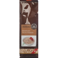 Biofarm Dinkelflocken Knospe Beutel 500g