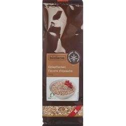 Biofarm Dinkelflocken Knospe Beutel 500g