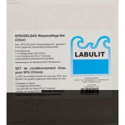 Labulit Sprudelbad Wasserpflege-Set Chlor 2kg