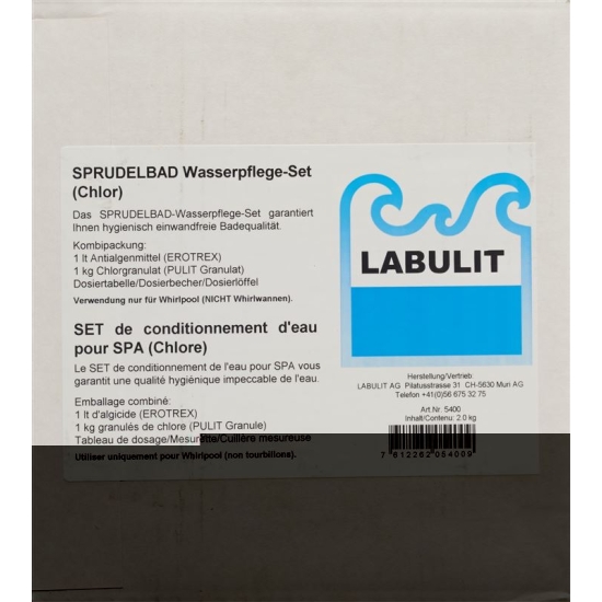 Labulit Sprudelbad Wasserpflege-Set Chlor 2kg buy online