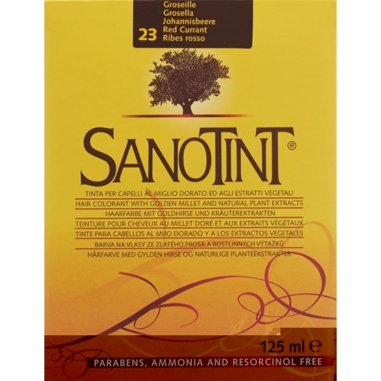 Sanotint Hair color 23 red currant buy online