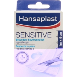 Hansaplast Sensitive Schnellverband 10cm x 6cm 10 Stück