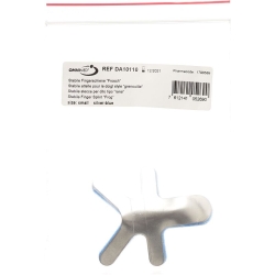 Omnimed Dalco Frog Fingerschiene Grösse S Silber Blau