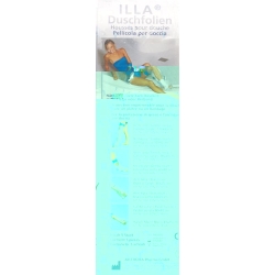 Illa Dusch Schutzfolie 80x25cm Arm Beutel 5 Stück