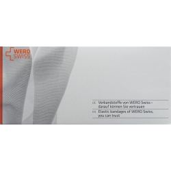 Wero Lux Elastische Fixierbinde 4mx12cm Weiss 20 Stück