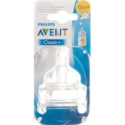 Avent Philips Neugeborenen Sauger 1 Loch 2 Stück