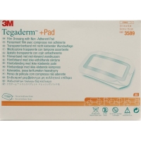 3M Tegaderm + Pad 9x15cm / Wundkissen 4.5x10cm 25 Stück