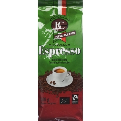 BC Bertschi-Café Bio Bravo Espresso Bohnen Beutel 500g
