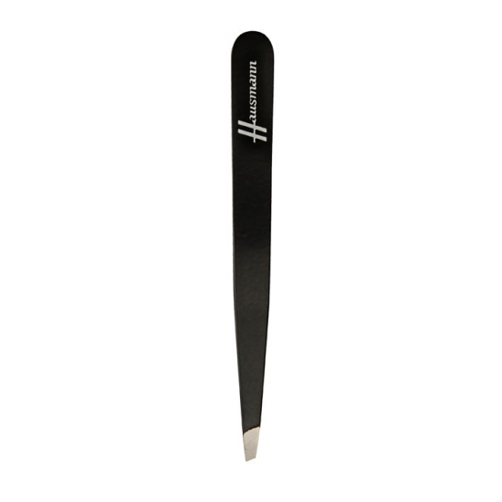 Hausmann tweezers slanted black buy online