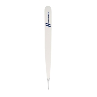 Hausmann tweezers pointed white