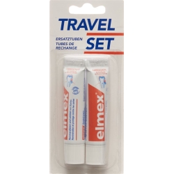 Elmex Rot Zahnpasta Taschenset 2x 12ml