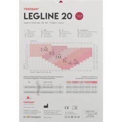 Venosan Legline 20 A-ghz XS Nude 1 Paar