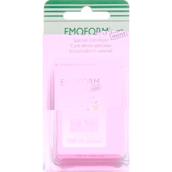Emoform Zahnhoelzer Mint 100 Stück