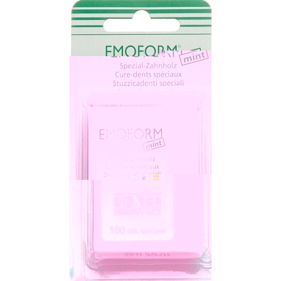 Emoform Zahnhoelzer Mint 100 Stück buy online