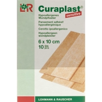 Curaplast Wundverband 6cmx10cm Hautfarbig 10 Stück