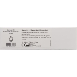 Conveen Security Plus Beinbeutel Unsteril 750ml 30cm 10 Stück