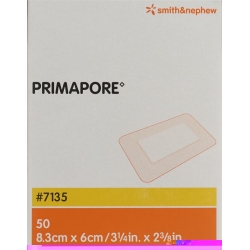 Primapore Wundverband 8.3x6cm 50 Stück