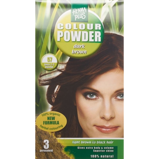Henna Plus Color Powder 57 Braun 100g buy online