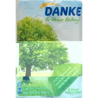DANKE Haushaltstücher 3 Lagen 2 Rollen