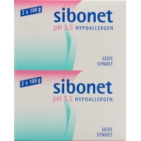 Sibonet Seife Ph 5.5 Hypoallergen 2x 100g