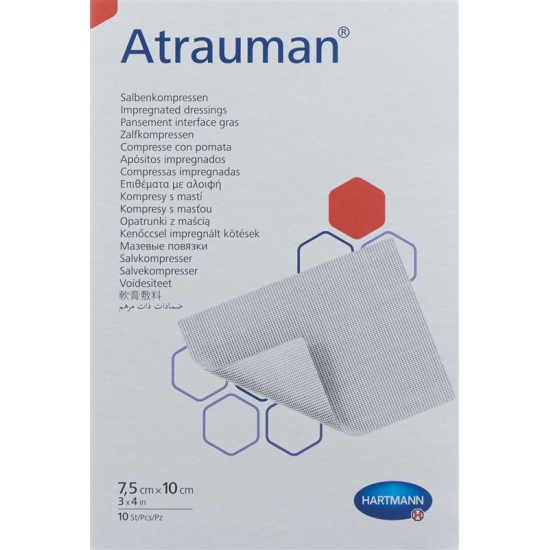 Atrauman Salbenkompressen 7.5x10cm Steril 10 Stück buy online