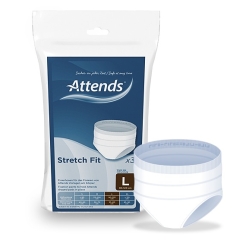 Attends Stretchfit Netzhose 90-120cm Grösse L 3 Stück