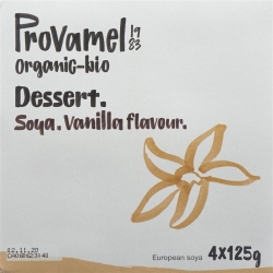Provamel Bio Soja Dessert Vanille 4x 125g